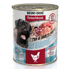 New BEWI DOG konzerva – Hydinové srdcia, 800 g