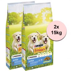 Purina FRISKIES Dog Junior 2 x 15kg