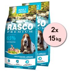 RASCO PREMIUM Adult Lamb & Rice 2 x 15 kg