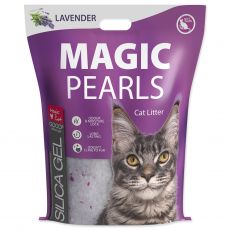 Podstielka pre mačku Magic Pearls levanduľa 16 l