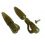 Extra Carp Lead clip with Tail Rubber - 10ks