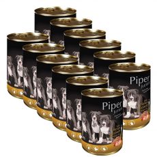 Konzerva Piper Junior kuracie žalúdky a hnedá ryža 12 x 400 g