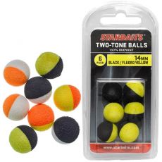 Starbaits Two Tones Balls (plávajúca gulička) 14mm 6ks