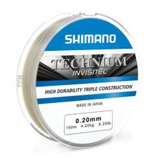 Shimano Vlasec Technium Invisitec Grey 300m