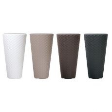 Kvetinac MATUBA slim 400/780 mm, mocca, vložka