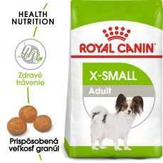 ROYAL CANIN X-Small Adult granule pre dospelé trpaslíčie psy 1,5 kg